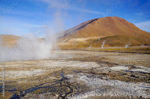 Geyser en San Pedro de atacama 