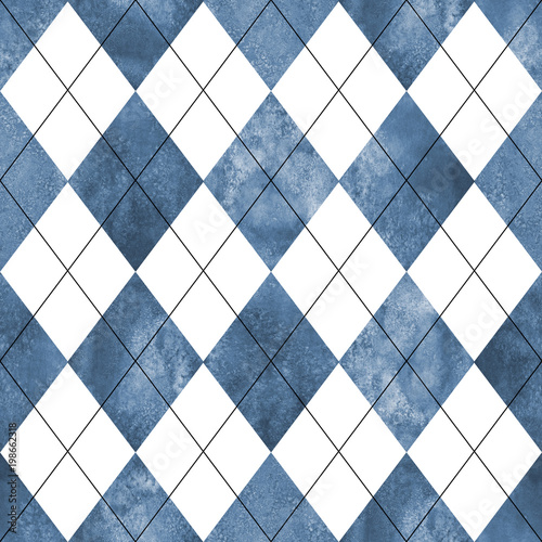 Argyle seamless pattern bac...