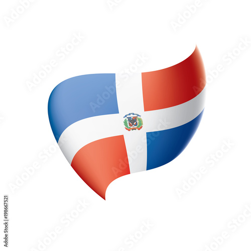 Free Download Dominicana flag, vector illustration - GFXLoad