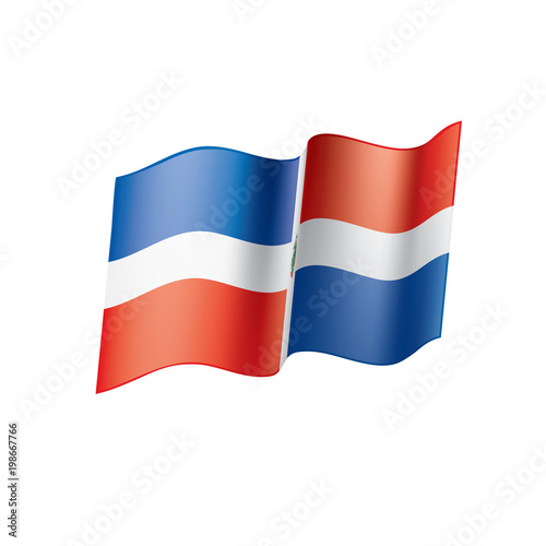Dominicana flag, vector illustration Free Download Dominicana flag, vector illustration - GFXLoad