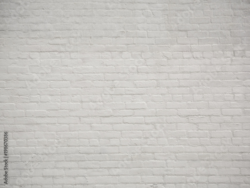 White brick wall background wallpaper. background.