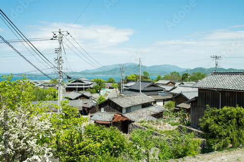 香川県：豊島-街並み