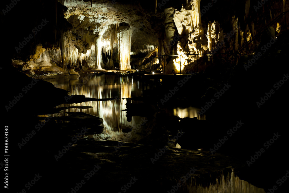 Lake Cave - Western Australia - obrazy, fototapety, plakaty 
