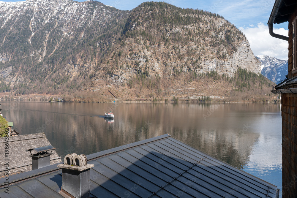 Fototapeta premium Hallstatt am Hallstätter See