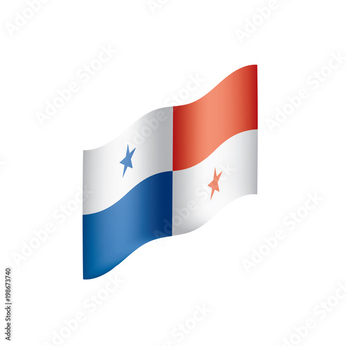 Free Download Panama flag, vector illustration - GFXLoad