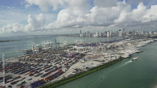 Miami aerial view of PortMiami 50