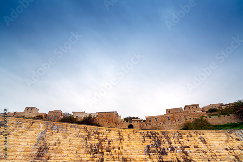 Historic ancient city wall