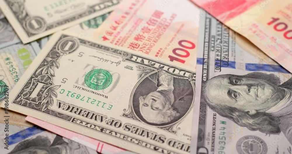 Hong Kong dollar exchange with US dollar Hong Kong dollar exchange with US dollar
