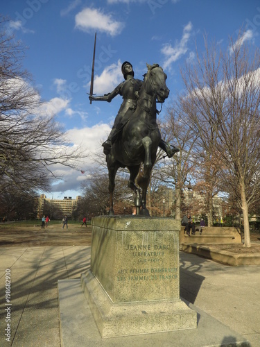 joan of arc malcolm x park washington d.c. photo