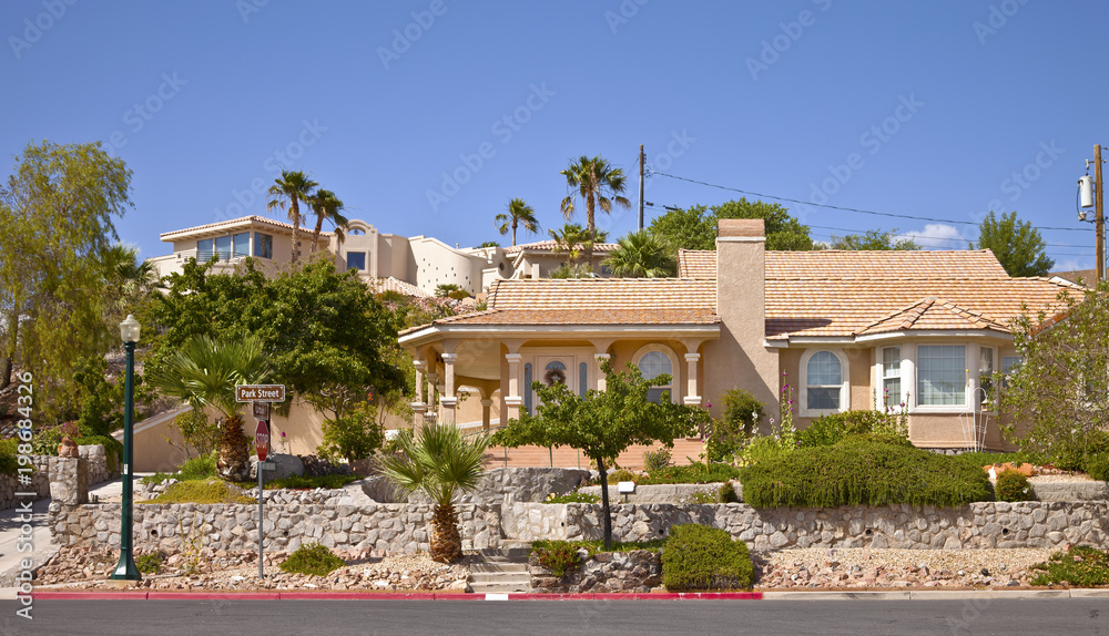 A large house in Boulder city Nevada.