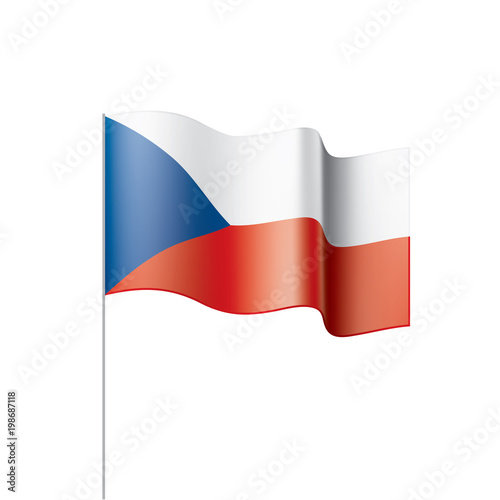 Free Download Czechia flag, vector illustration - GFXLoad