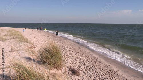 Beach near Hörnum, Sylt, Germany. Strand in der Nähe von Hörnum (Hörnum Odde) auf Sylt, Deutschland. photo