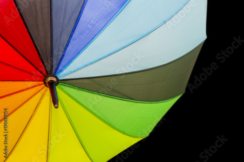 abstract photo of multicolored umbrella 3