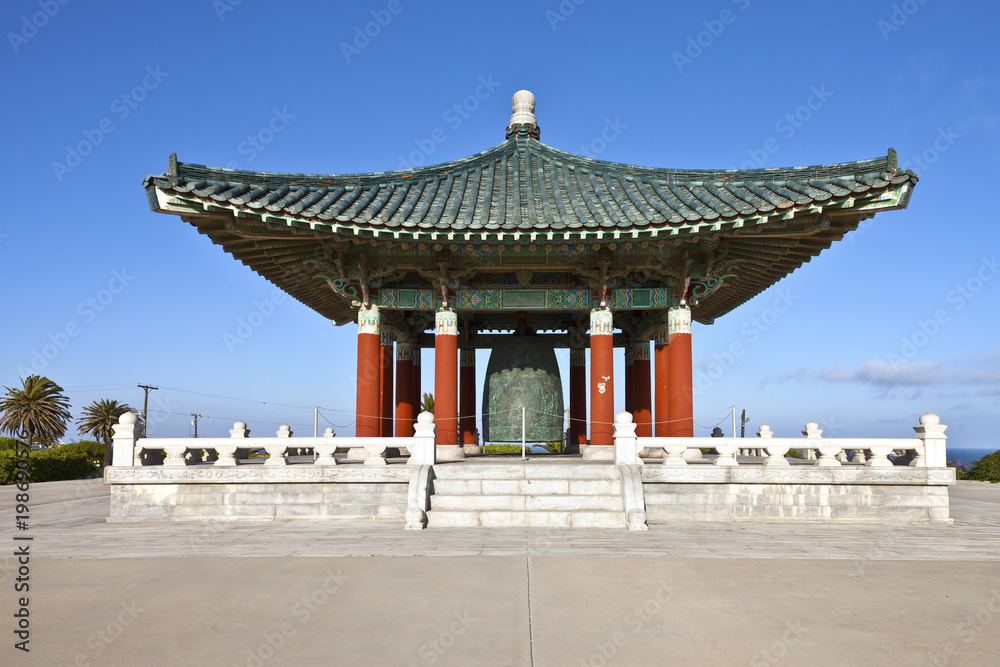 Korean friendship bell park San Pedro California.
