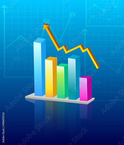 business vector graphs