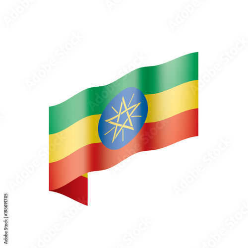 Free Download Ethiopia flag, vector illustration - GFXLoad