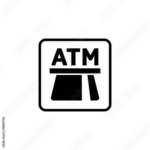 Automated teller machine (ATM) symbol