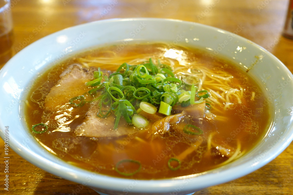 日本の美味しいラーメン