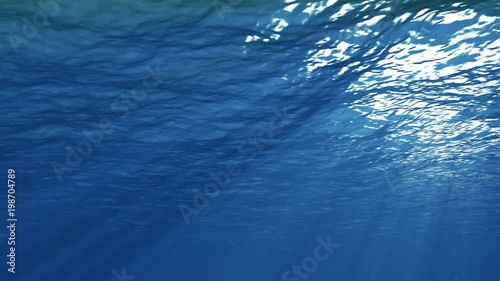 Underwater Motion Graphics background 4K