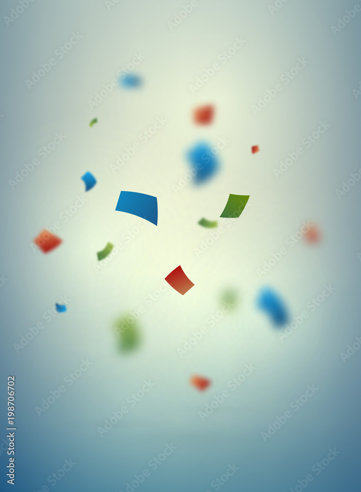 Blurred Confetti Background Blurred Confetti Background