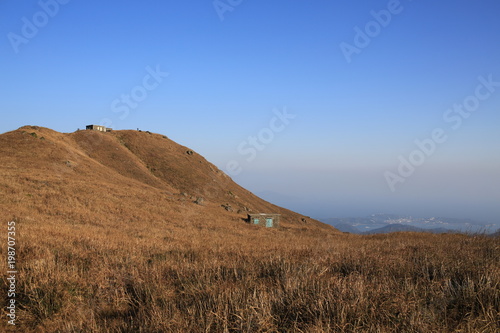 sunset peak in hong kong  lantau island