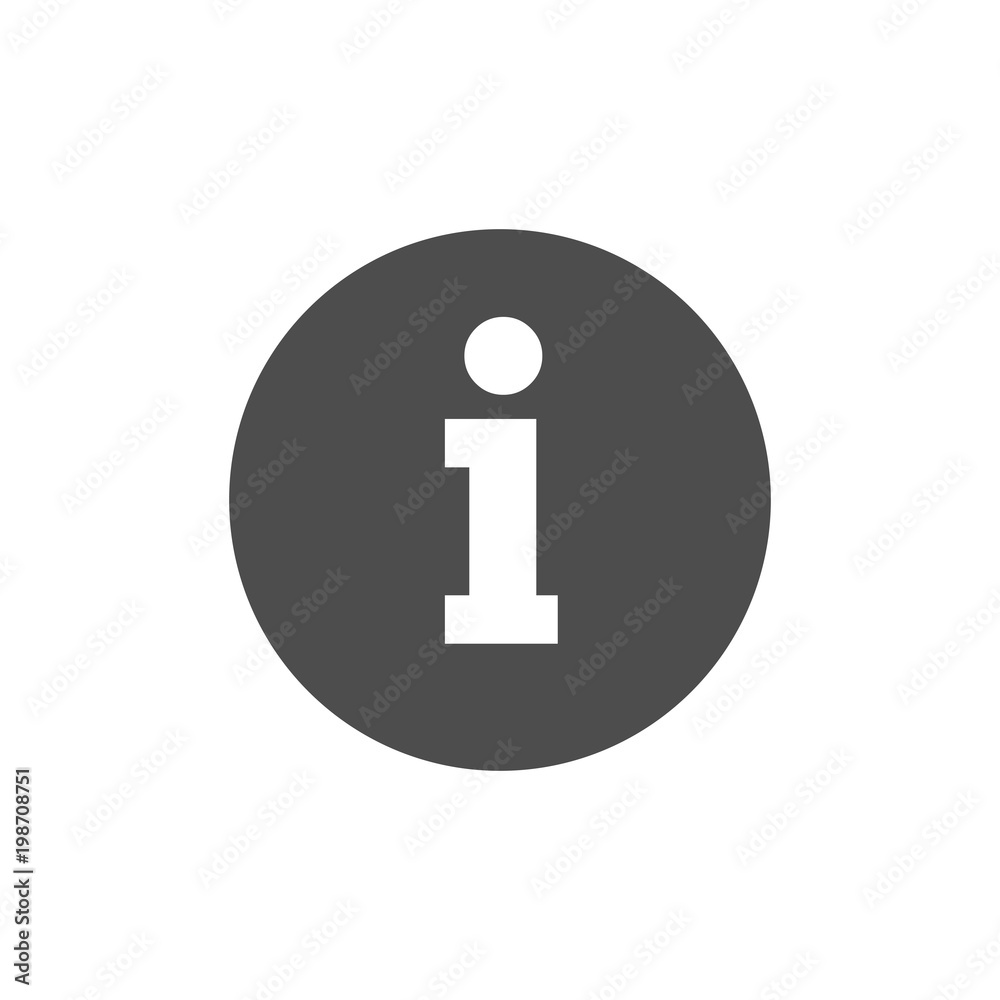 Information icon, info sign, vector illustration. Flat design. Information icon, info sign, vector illustration. Flat design.