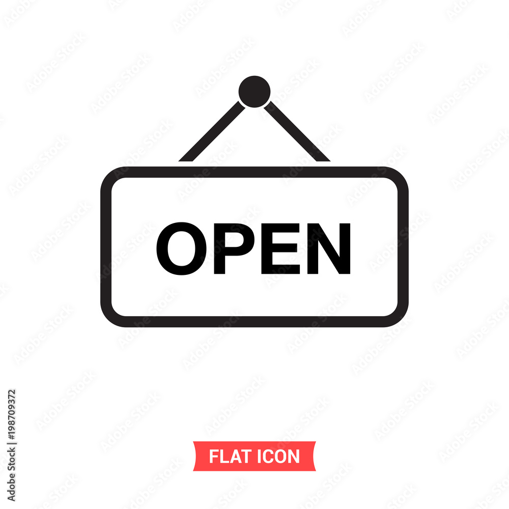 Open vector icon Open vector icon