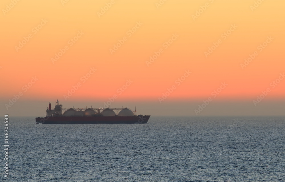 Tankers sail off the coast of Kaohsiung Taiwan Tankers sail off the coast of Kaohsiung Taiwan