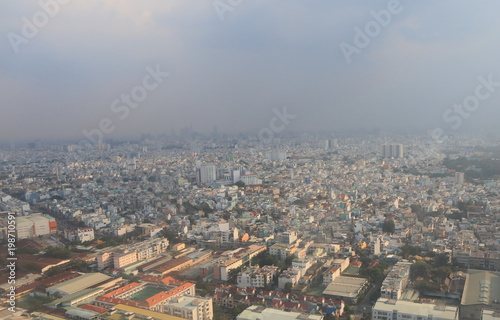 Ho Chi minh City Saigon cityscape Vietnam