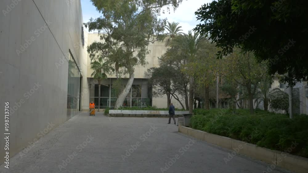 Back courtyard in Valencia
