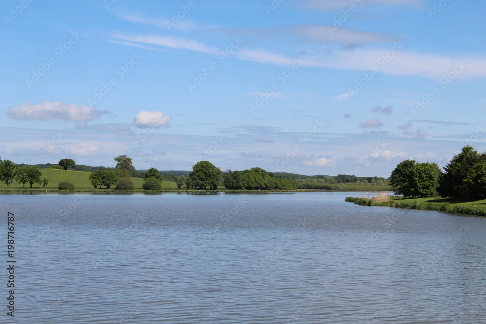 Fototapeta premium lake in France