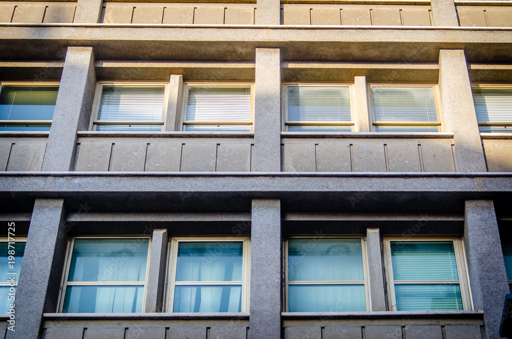 Obraz premium A glimpse of architecture