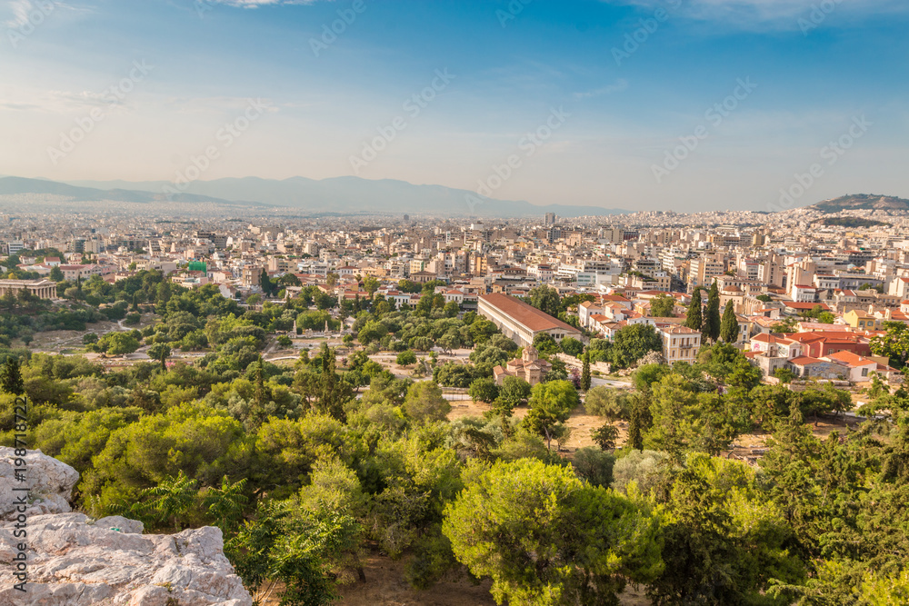 City of Athens in Greece