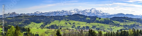 Appenzeller Land mit Alpstein-Massiv