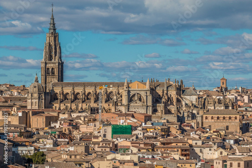 Old city of Toledo in Spain