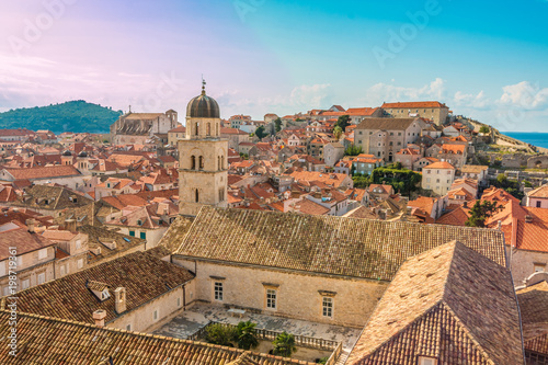 View of Old city of Dubrovnik