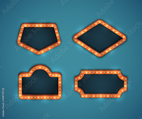 Marquee Signs Set