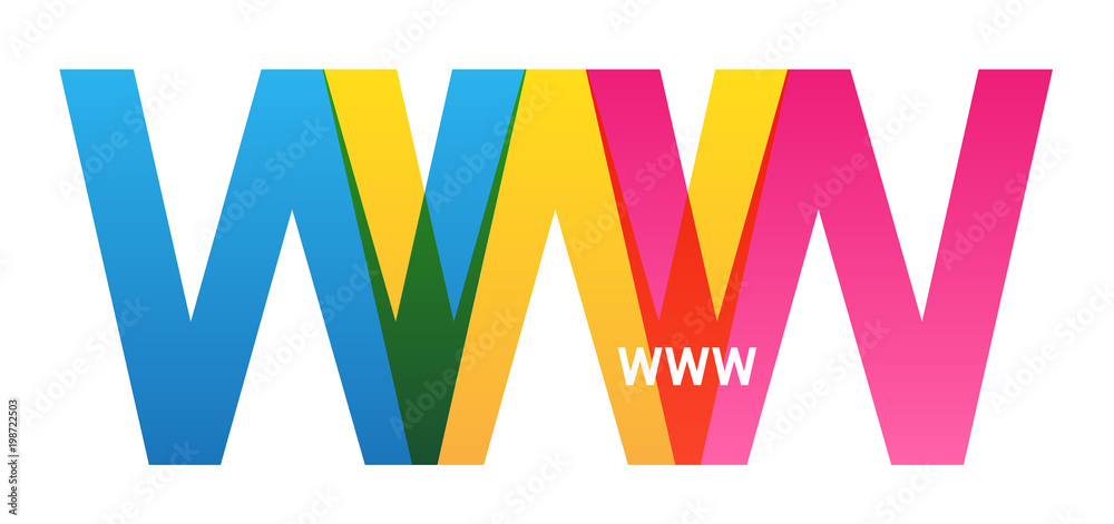 WWW Vector Letters Icon
