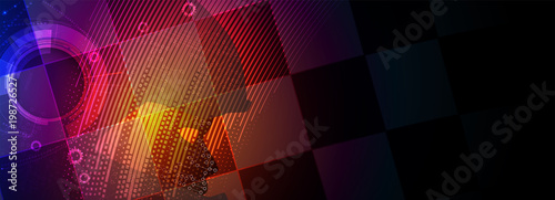 Artificial intelligence can drive. Sport racing car technology with AI. Futuristic concept.