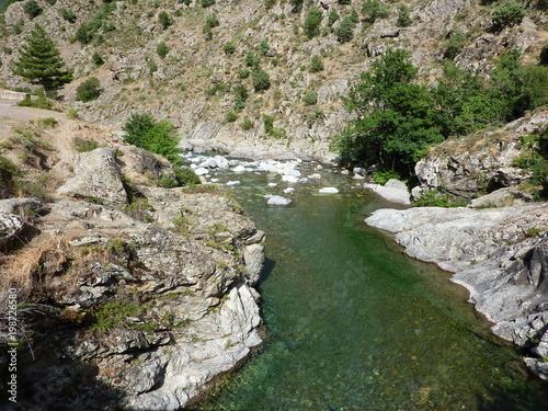 La vallata di Asco in Corsica photo