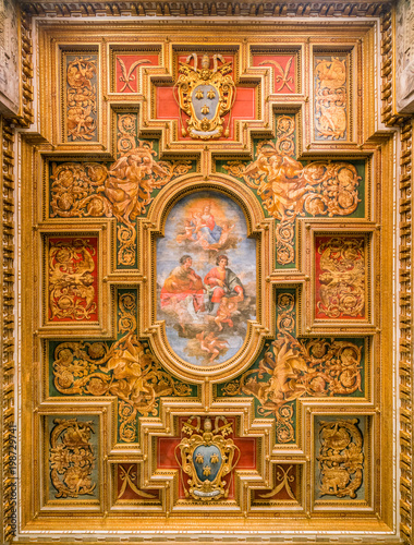 Church of the Saints Cosma e Damiano in Rome, Italy. photo