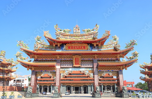 Luermen Tianhou Matsu temple in Tainan Taiwan