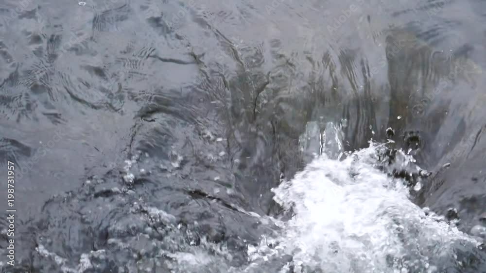Sea ocean water waves moving in slow motion Sea ocean water waves moving in slow motion