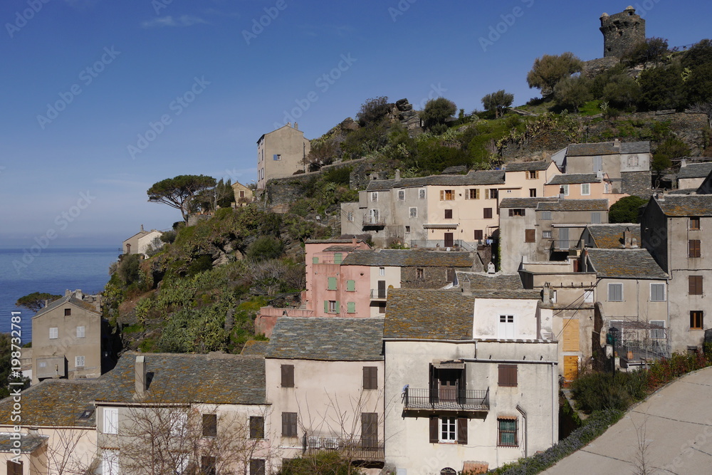 Nonza - historische Küstenstadt auf Korsika