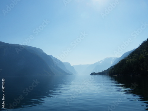 vue sur des fjords