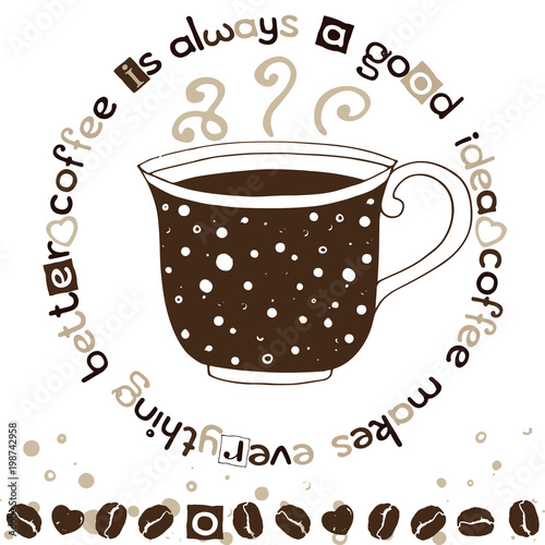 coffee cup background