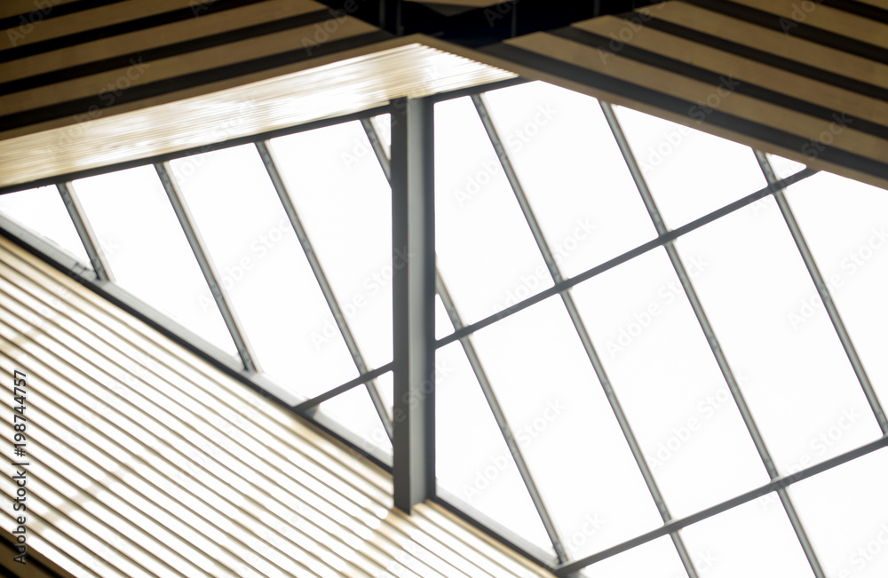 Fototapeta premium Components of a building with a beautiful pattern 