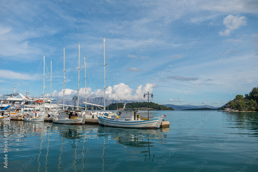 Fototapeta premium Nidri on Lefkada island