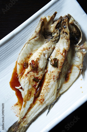 grilled fish photo