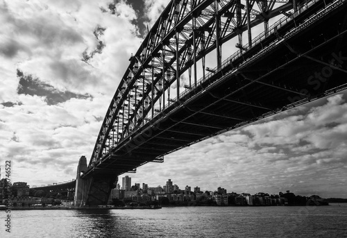 The bridge of Sydney during a cloudy day © Davide